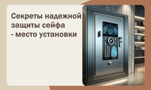 Секреты надежной защиты сейфа: место установки в 2026 г.